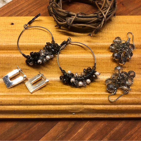 ☀️ Dangling, Dainty & Daring Earrings - 3 pairs - Picture 1 of 8